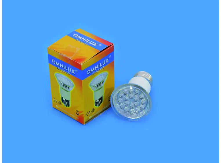 Omnilux JDR 230V E27 18 LED UV activ 